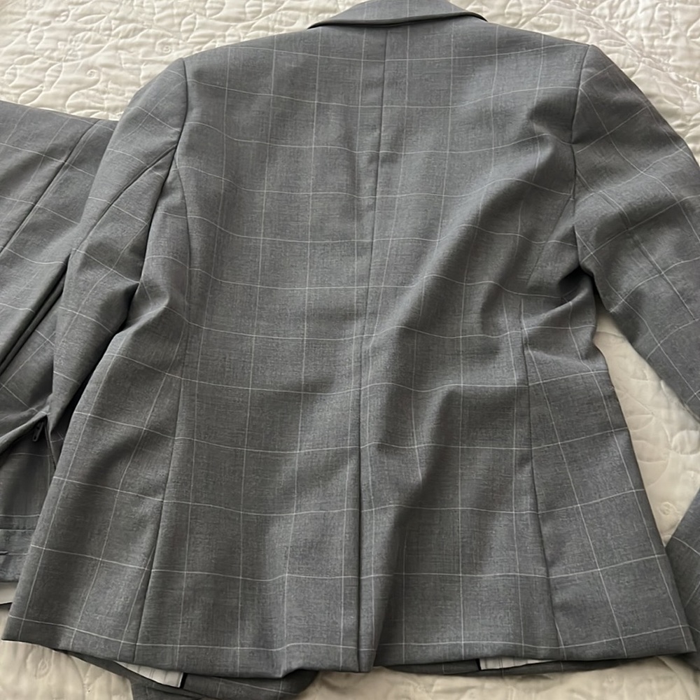 Suit jacket - with suit pants LISTED SEPARATELY. BARELY WORN. - Picture 7 of 7